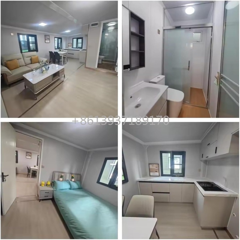 Casa Contenedor Plegable y Exp - Tiny Home Bathroom Kitchen reseña y precio