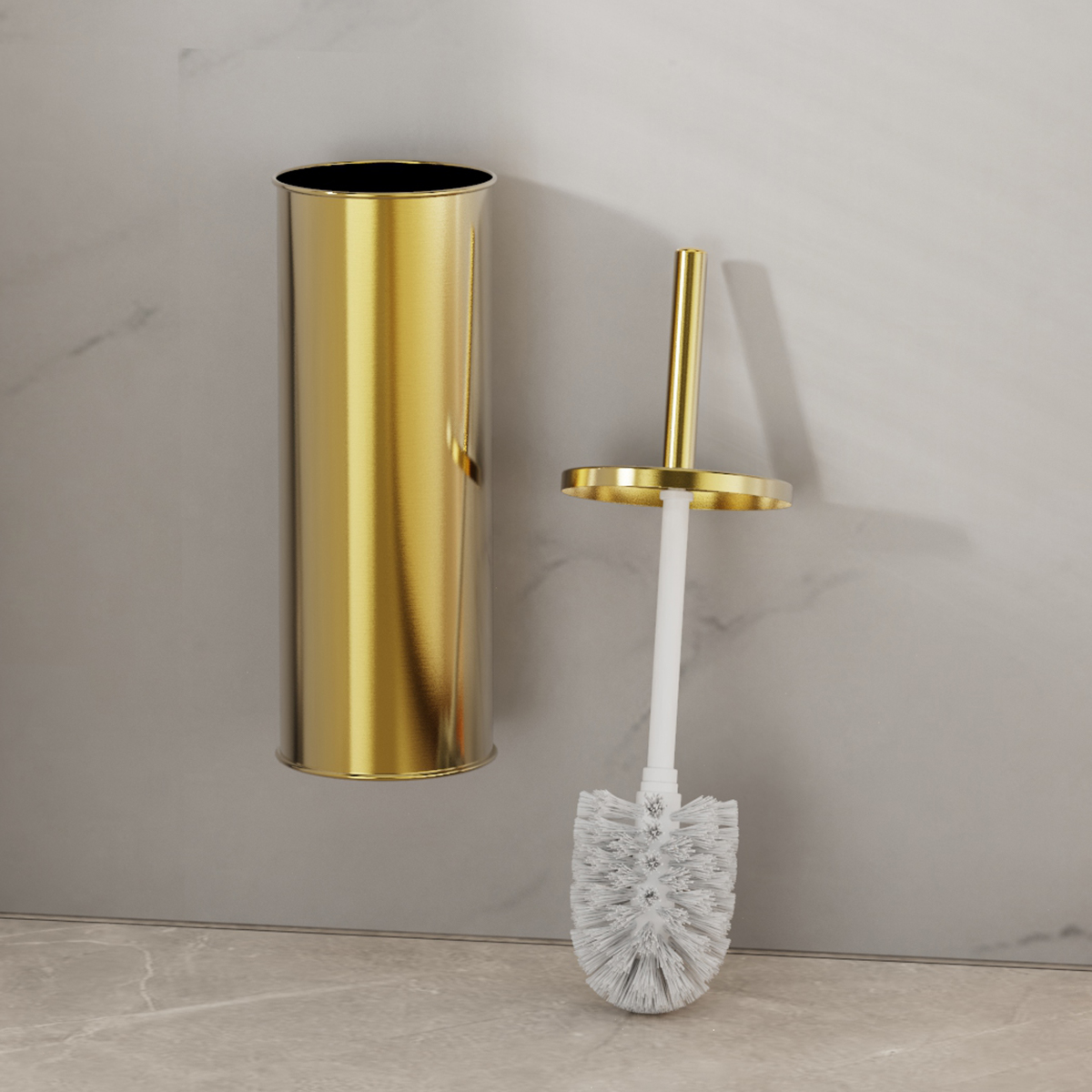 1 Juego de cepillos de baño de - Toilet Brush Holder reseña y precio